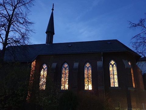 Foto: Astrid Schäfer, Klosterkirche in Dernbach